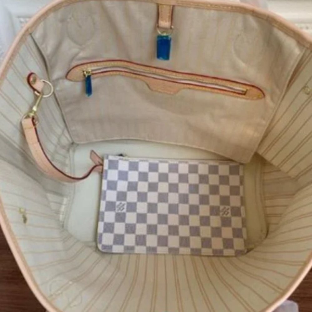 NWT🔥LV🔥MM Damier Azure Bag